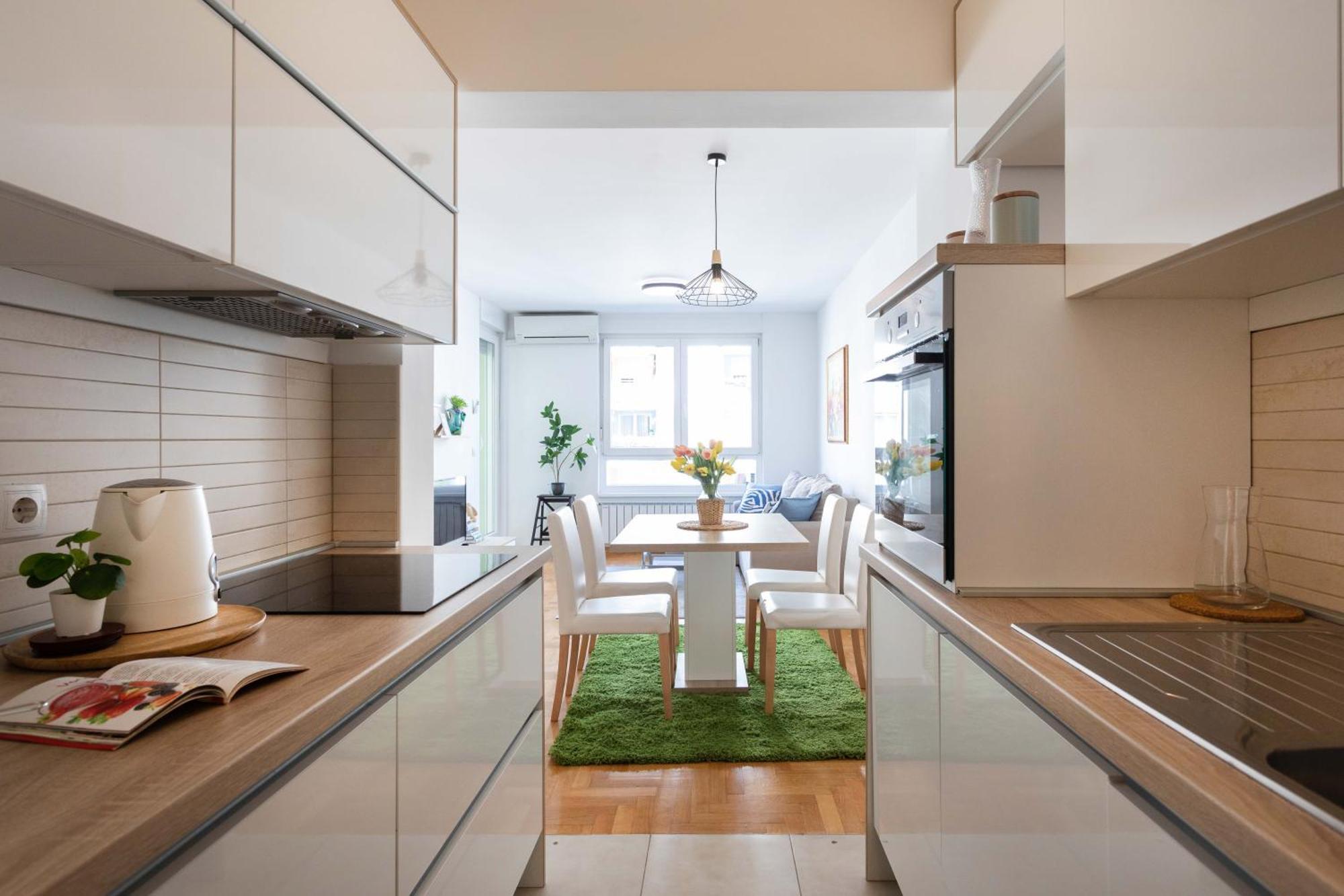 Sunny 1Bdr With Balcony & Parking Appartement Zagreb Buitenkant foto