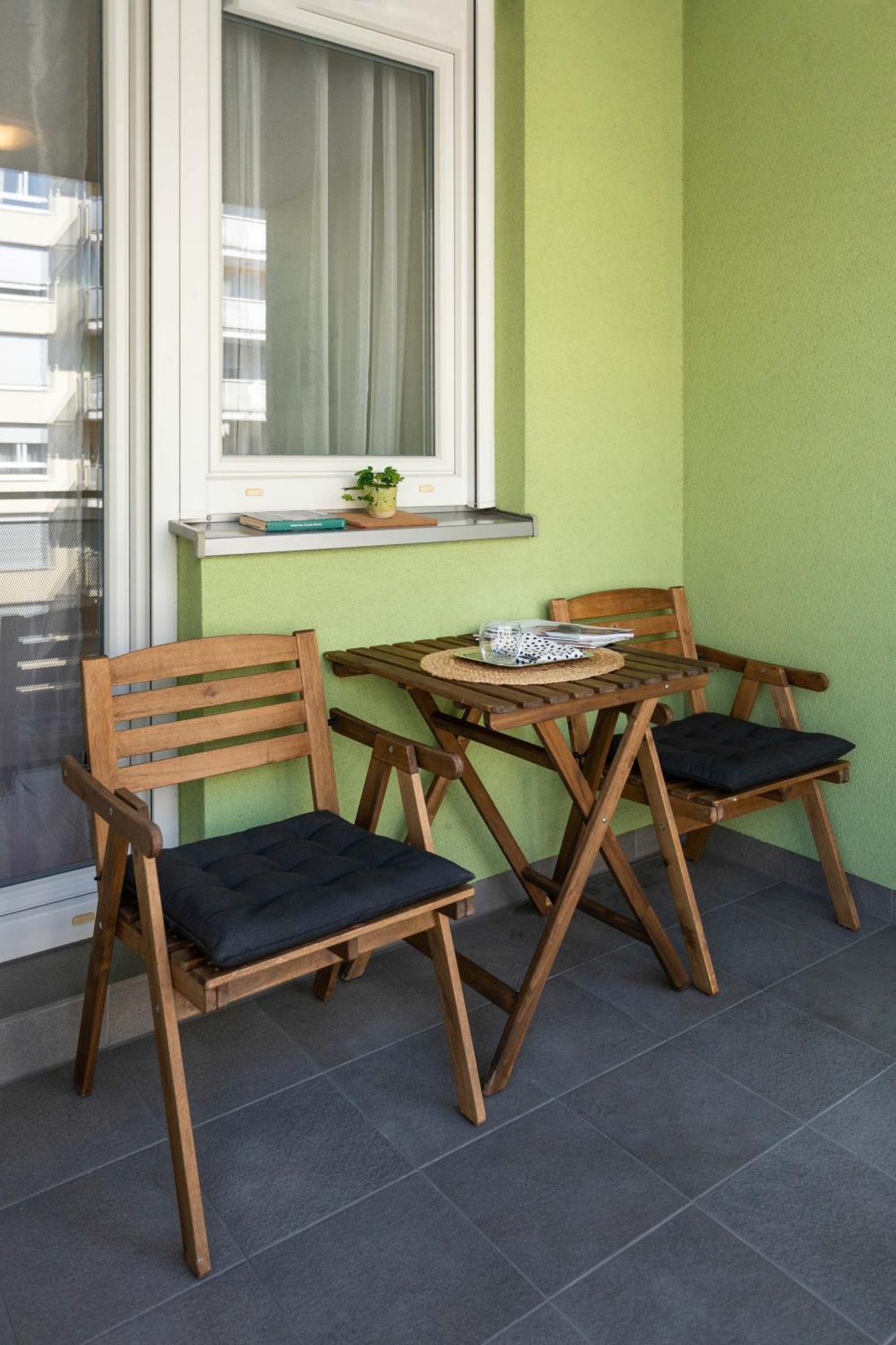 Sunny 1Bdr With Balcony & Parking Appartement Zagreb Buitenkant foto